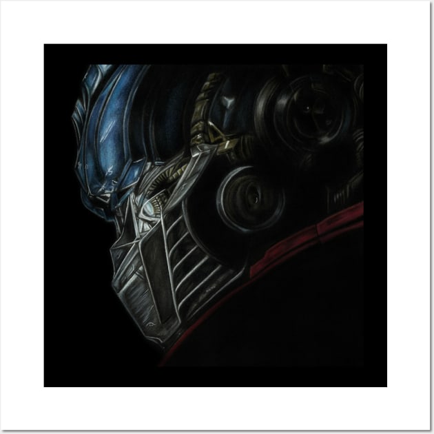 Optimus Wall Art by Prettielilpixie